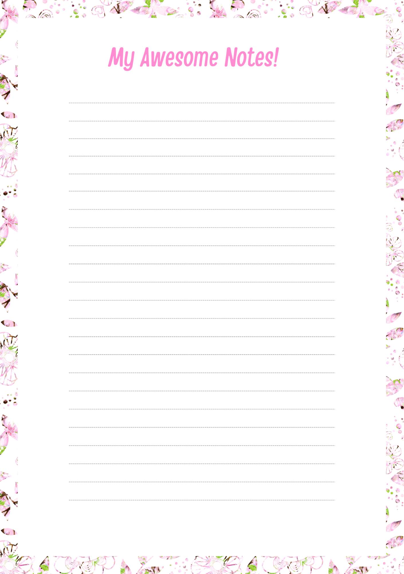 Pretty In Pink Journal