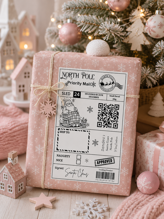Thermal Christmas Labels