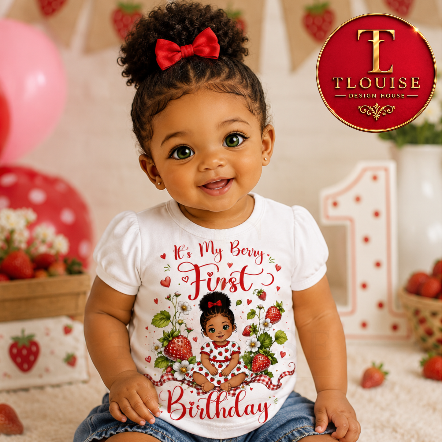 My Berry First Birthday T-shirt Design