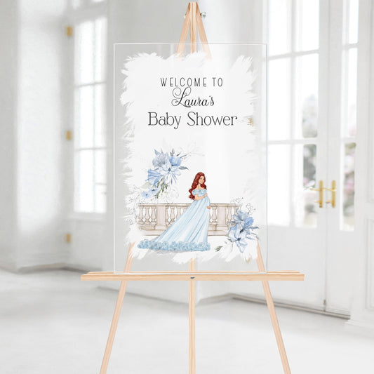 Mama To Be Blue