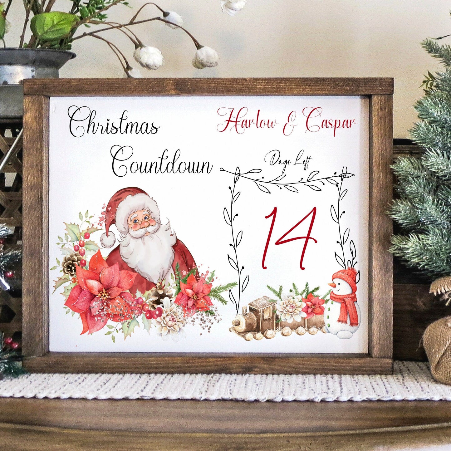 Santa Christmas Countdown