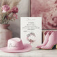 Pink Cowgirl Bride