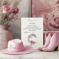 Pink Cowgirl Bride