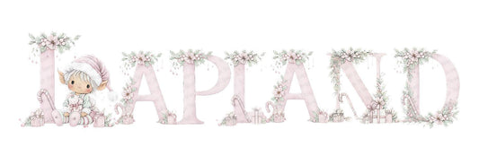 Pink Elf Alphabet (LAPLAND)