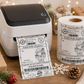 Thermal Christmas Labels