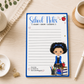 School Note Pad Overlay