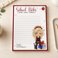 School Note Pad Overlay