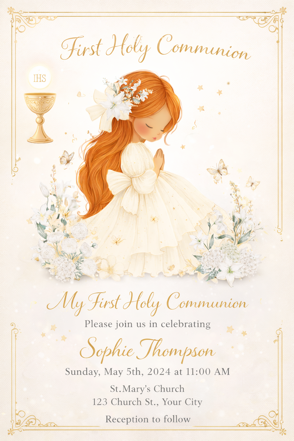 Little Girl Praying