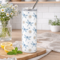 Patchwork Forget me not seamless patterns