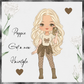 Poppie brown and cream