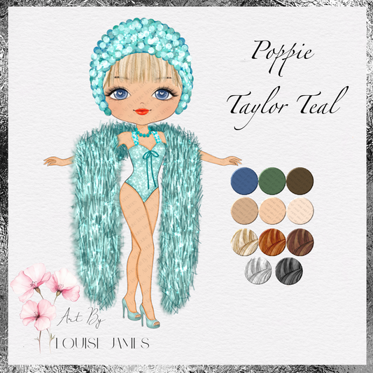 Poppie Taylor Teal