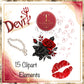 Devil Wears Prada inspired elements and arrangements