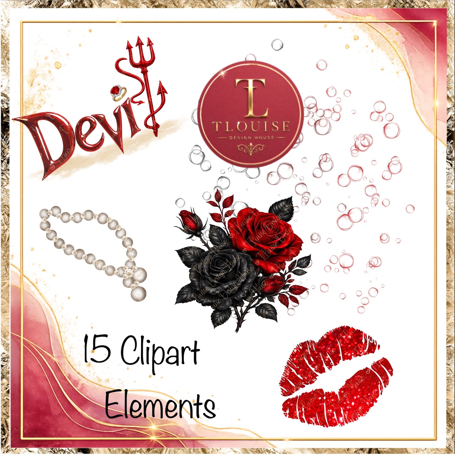 Devil Wears Prada inspired elements and arrangements