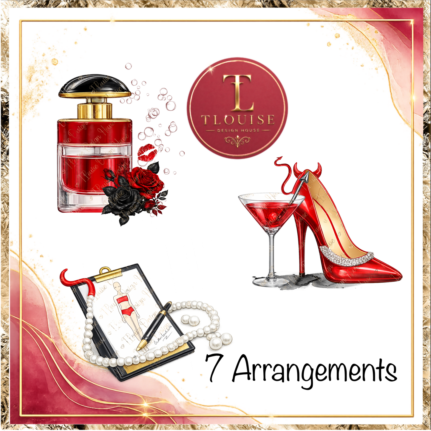 Devil Wears Prada inspired elements and arrangements