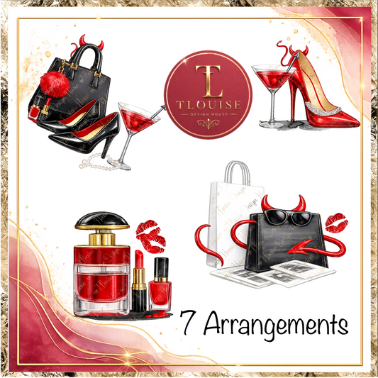 Devil Wears Prada inspired elements and arrangements