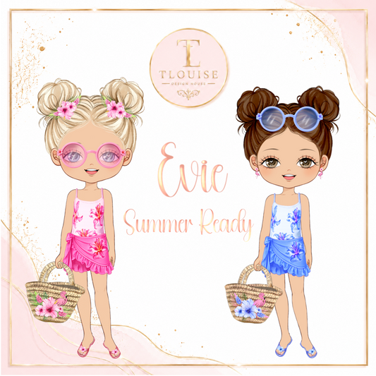 Evie Summer Clipart