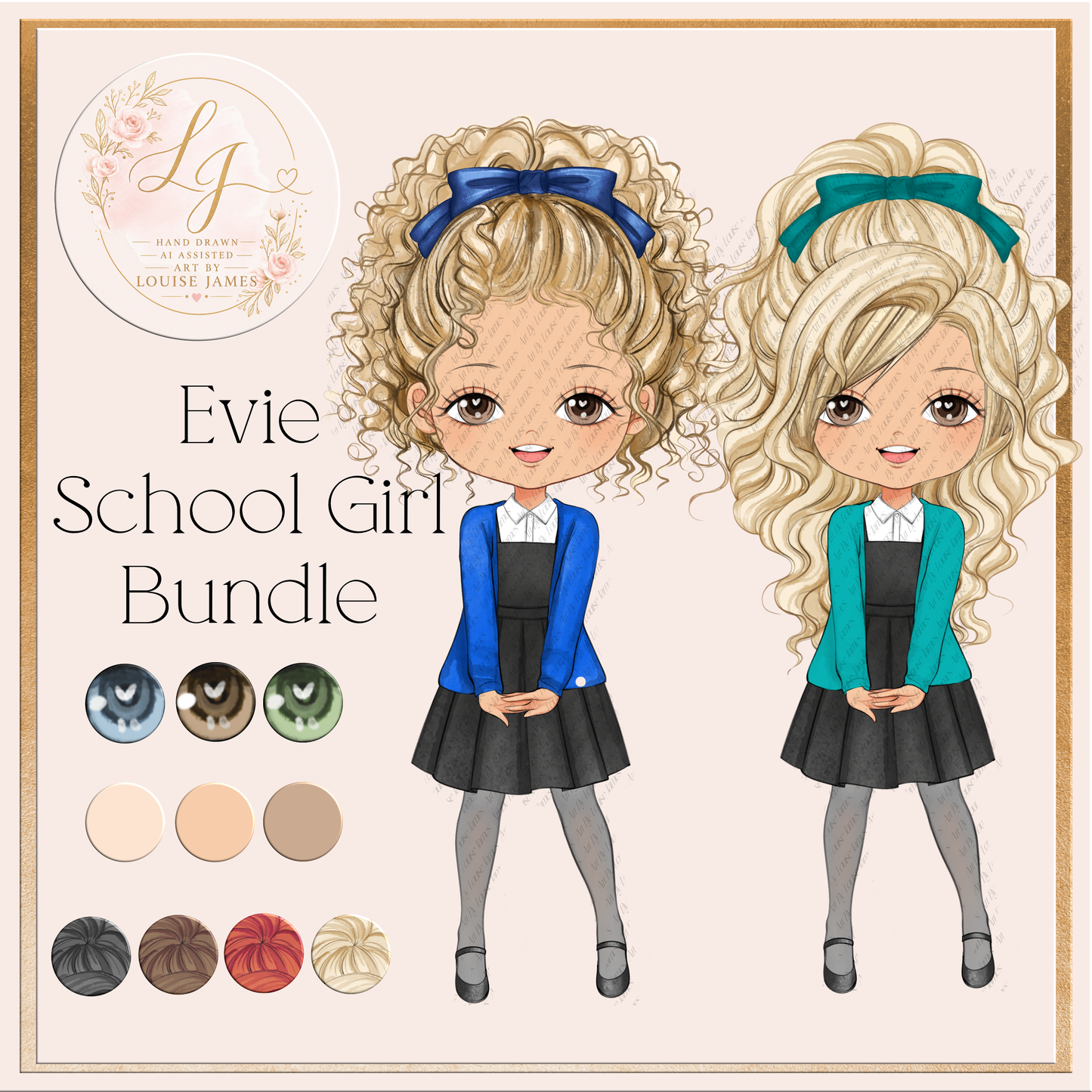 Evie School Girl Bundle