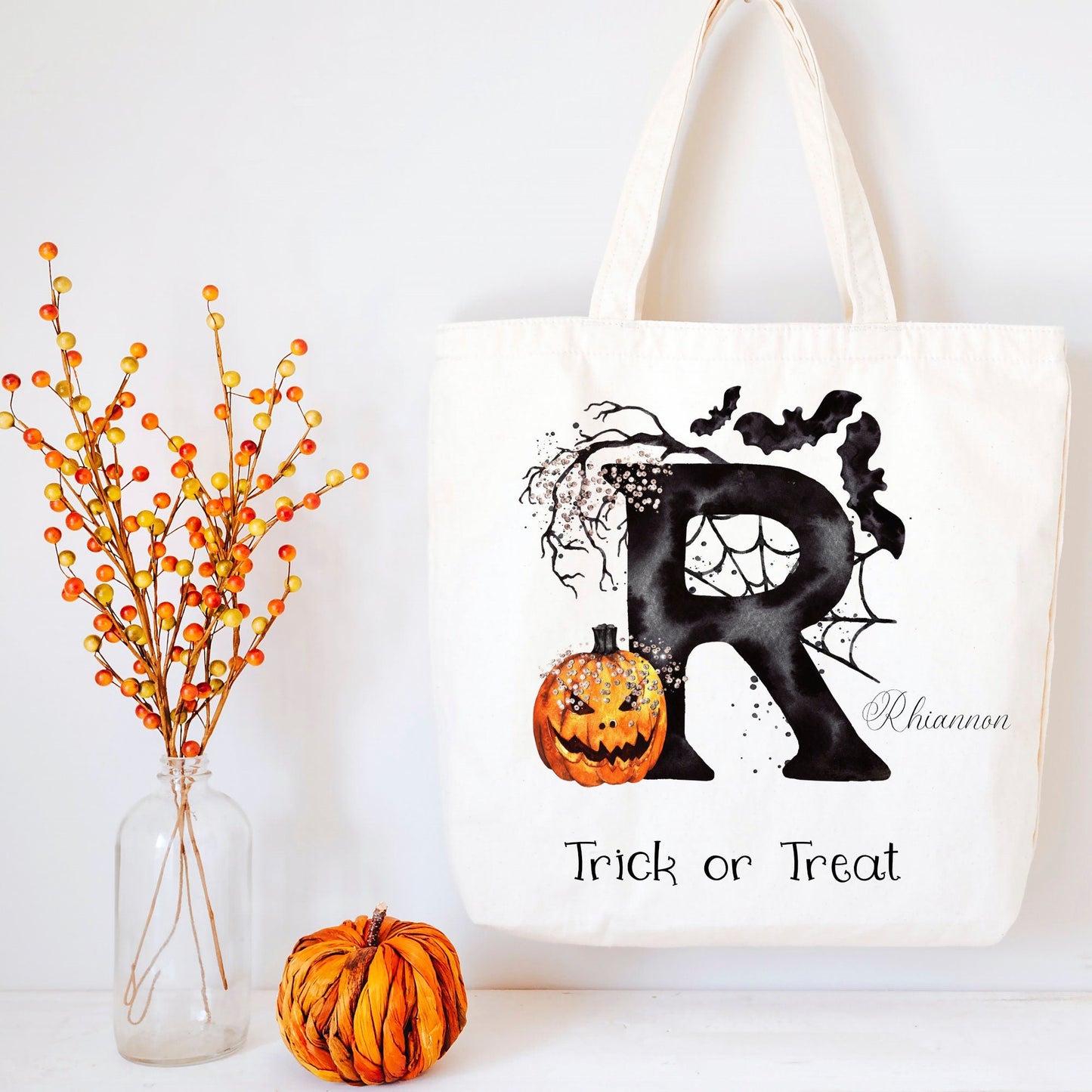 Halloween Black Alphabet