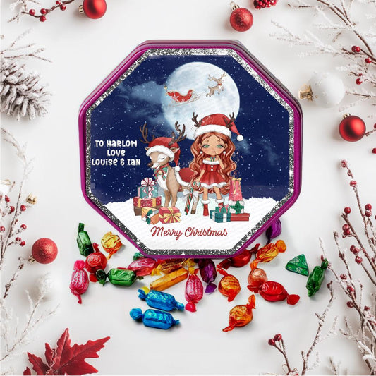Christmas Chocolate Tub Topper