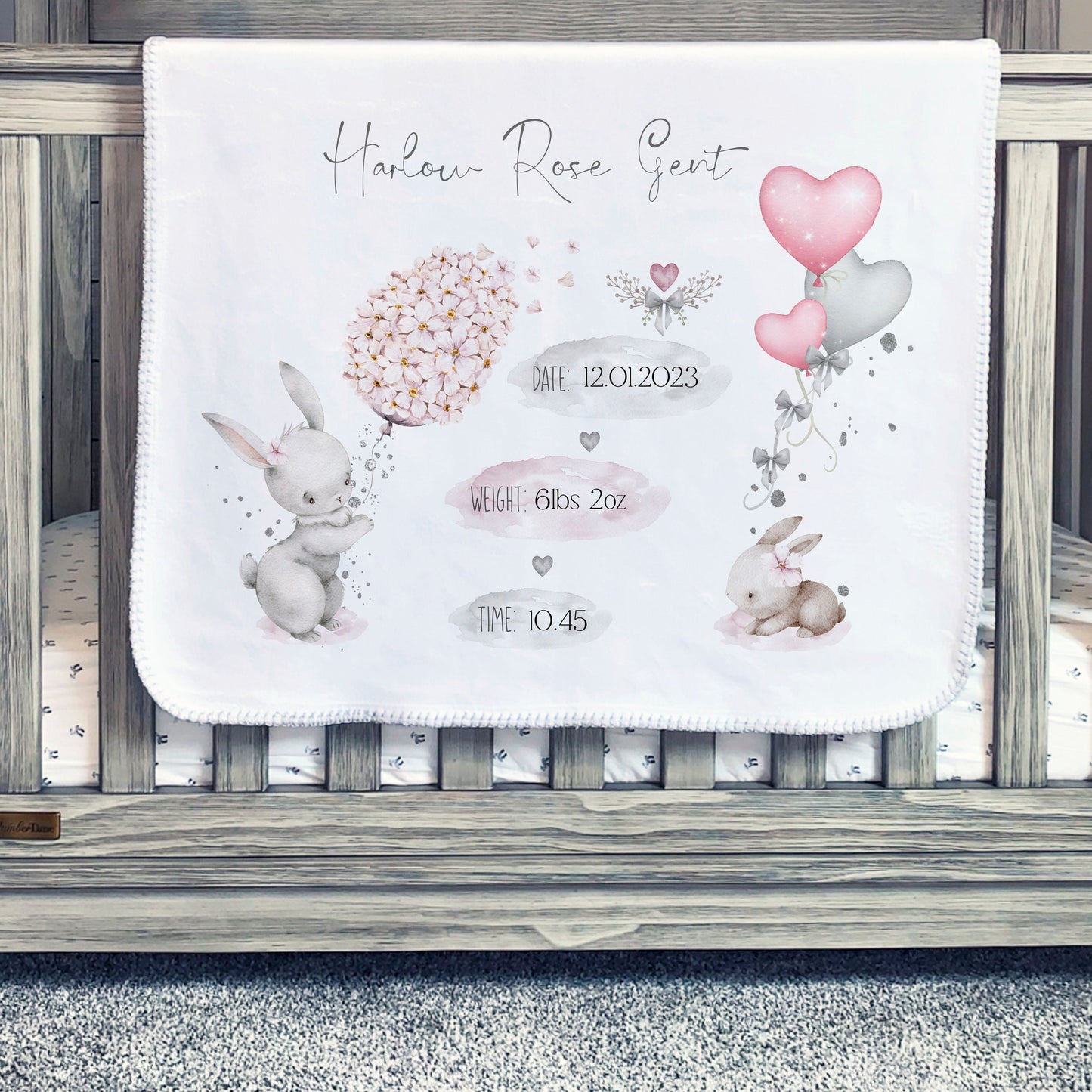 Bunny Baby Stat Pink