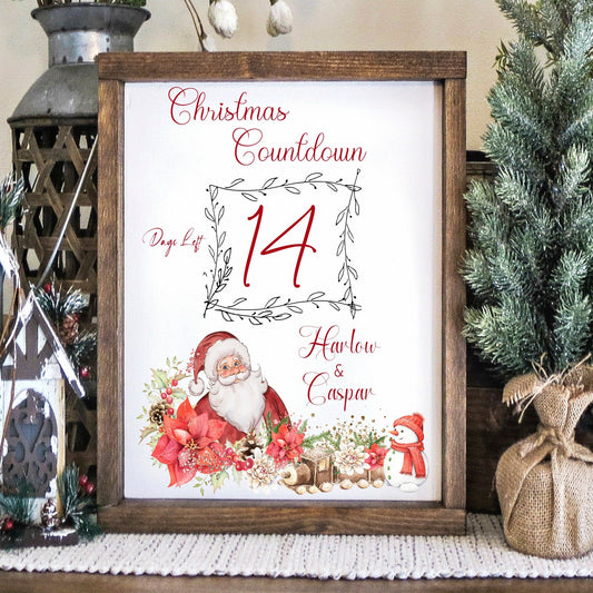 Santa Christmas Countdown