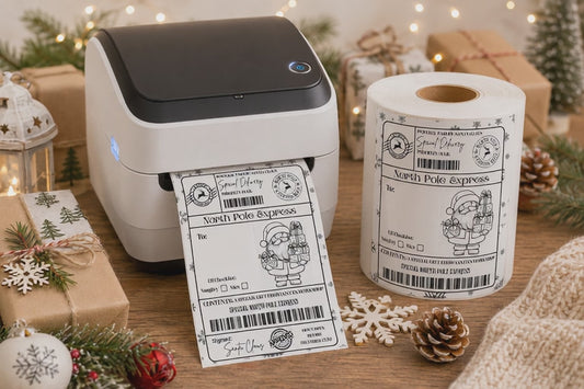 Thermal Christmas Labels
