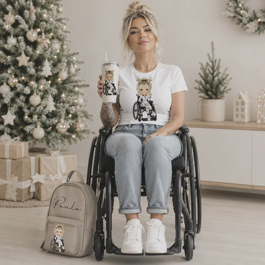 Poppie In A Wheelchair